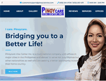 Tablet Screenshot of pinoycarevisa.com